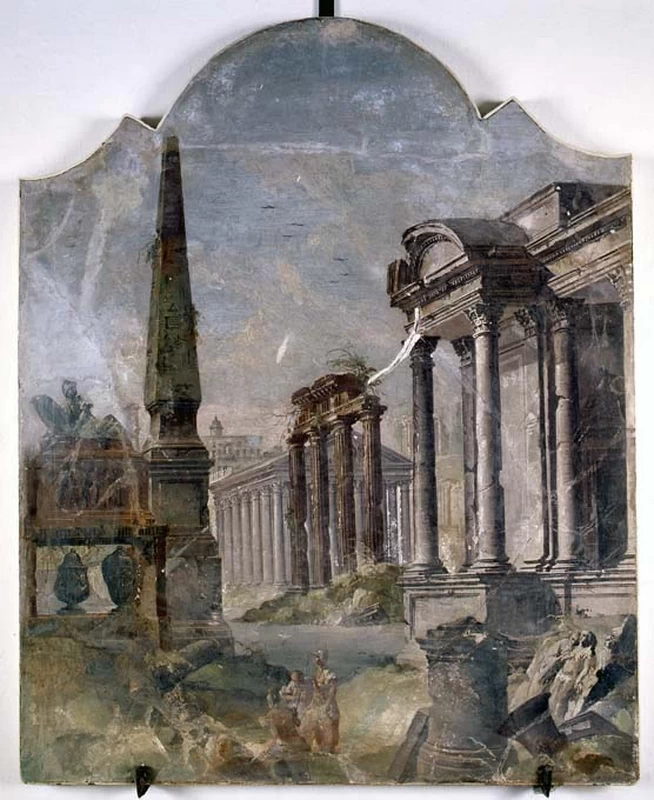 Capriccio con rovine classiche - Tolmezzo, Udine